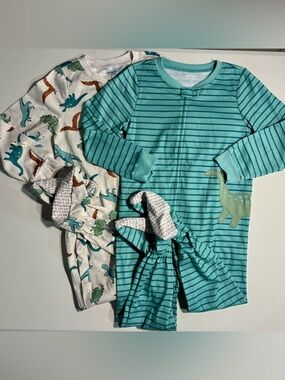 Carter's Dinosaur Footie Pajama Set